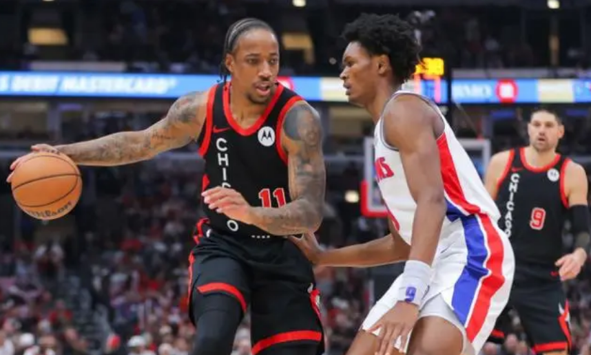 NBA-公牛127-105活塞 德罗赞39+7率队轻取活塞送6连败