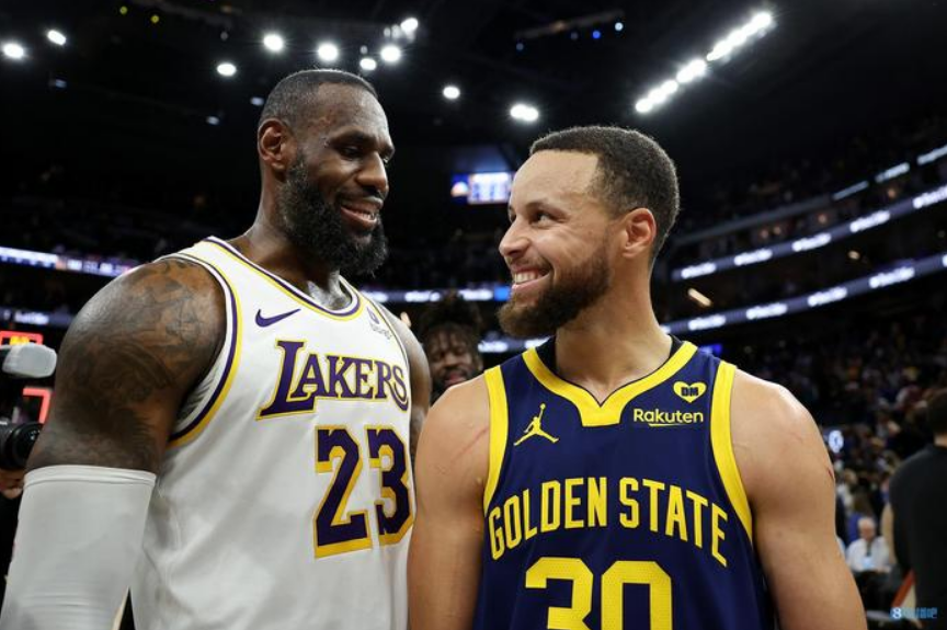 NBA-勇士128-121湖人，库里31分，詹姆斯空砍40+8+9